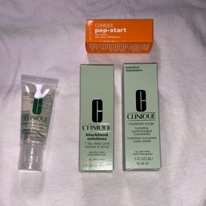 Travel size Clinique skincare set